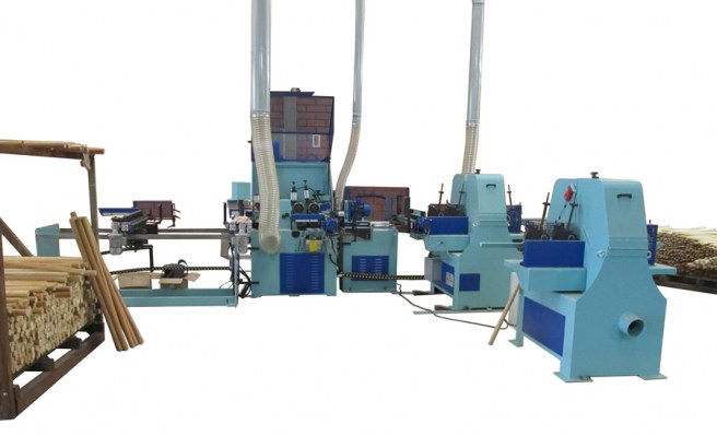 Automatic line customized for the LTS CN milling and sanding line